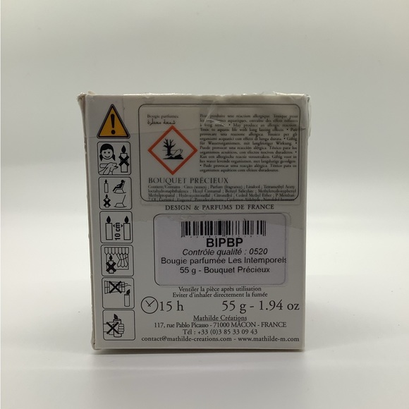 Mathilde M. Bouquet Précieux Scented Candle ( 1.9 0z) - Picture 5 of 5